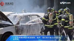 锂电池火情克星！我公司F-500***型微胞囊灭火剂获墨西哥消防实战“强认证”